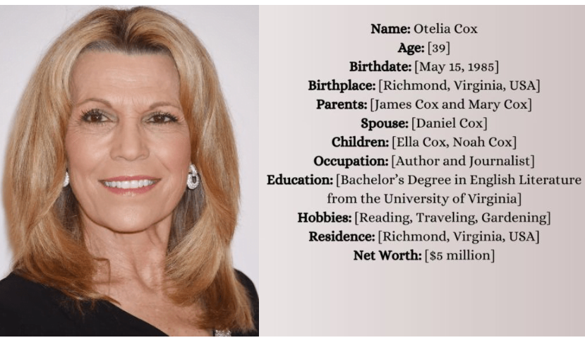 Otelia Cox Bio